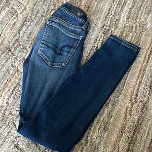 American eagle super low rise jegging